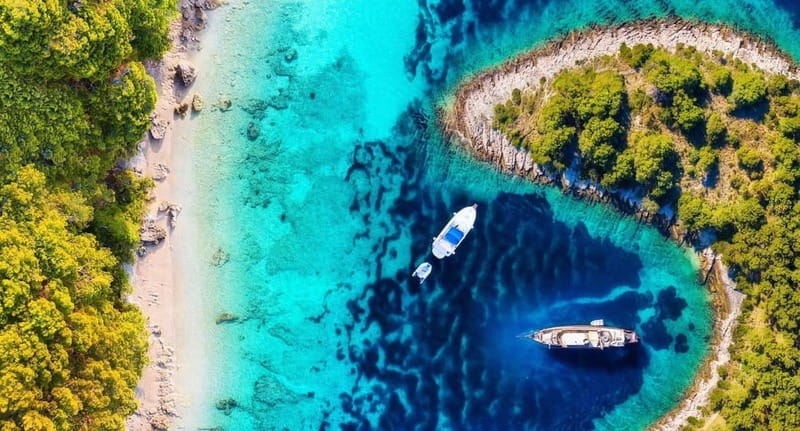 Split: Blue Lagoon and 3 Islands Tour - From sv.Frane to Trogir: the warm-up stop that sets the tone