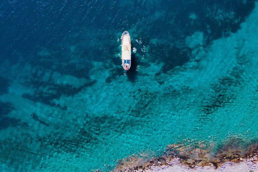 Split: Blue Lagoon Boat Party with Slide, Dj and After Party - On the Water: DJ Sets, Animators, and the Slide Experience