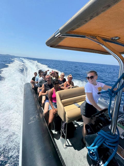 Split: Blue Lagoon, Hvar and 5 Islands Small Group Boat Tour - Stop 5: Maslinica on the calm end of the day