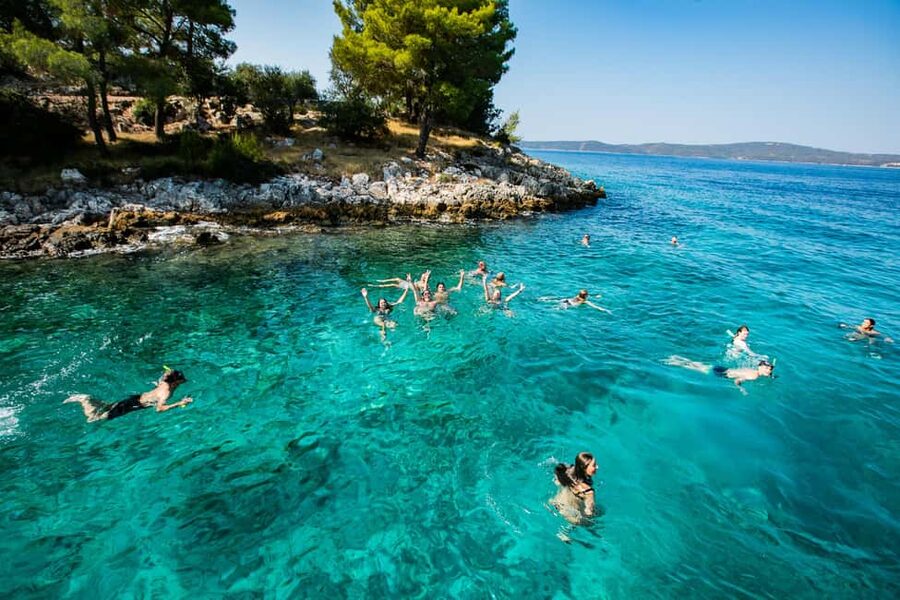 Split: Blue Lagoon & Trogir Boat Tour with Lunch and Drinks - Fumia Bay and the Čiovo area: the second swim stop that keeps the day going