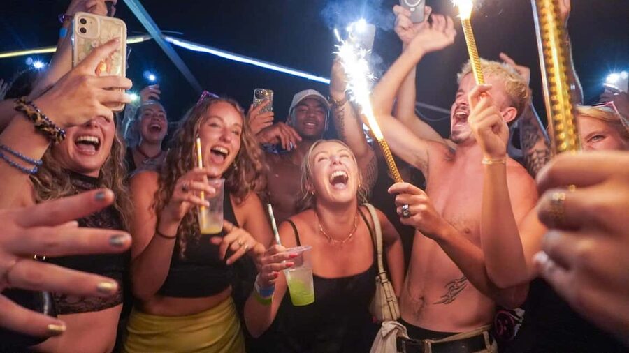Split: Boat Crawl with Nightclub Access, Shots, & Boat Party - Price and value: what $23 buys you in real terms