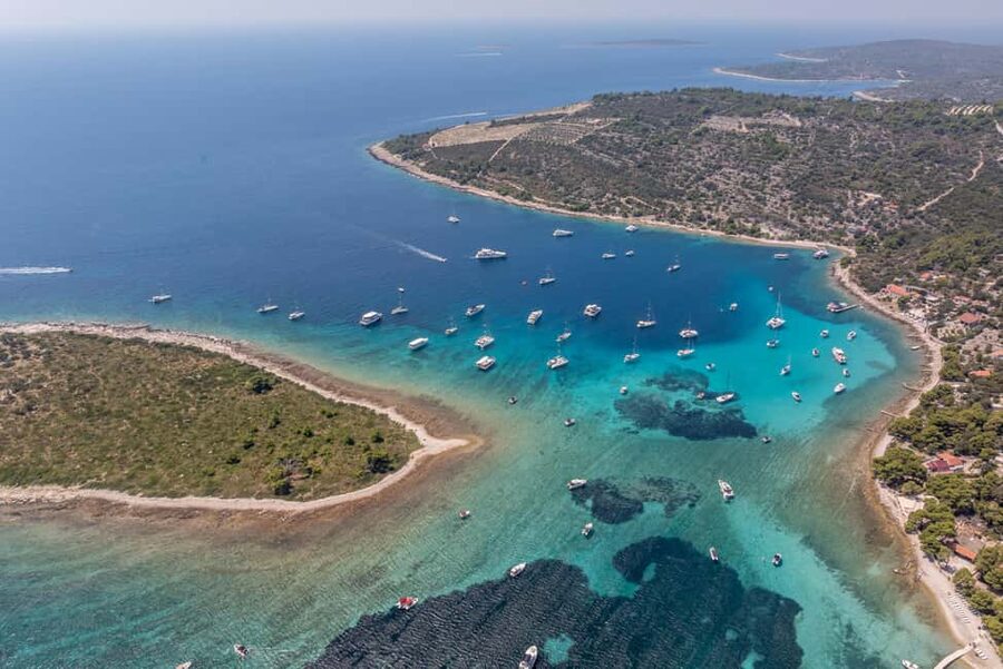 Split Boat Trip Half-Day: Blue Lagoon, Trogir & Čiovo - Blue Lagoon at Drvenik Island: the swim that makes it worth it