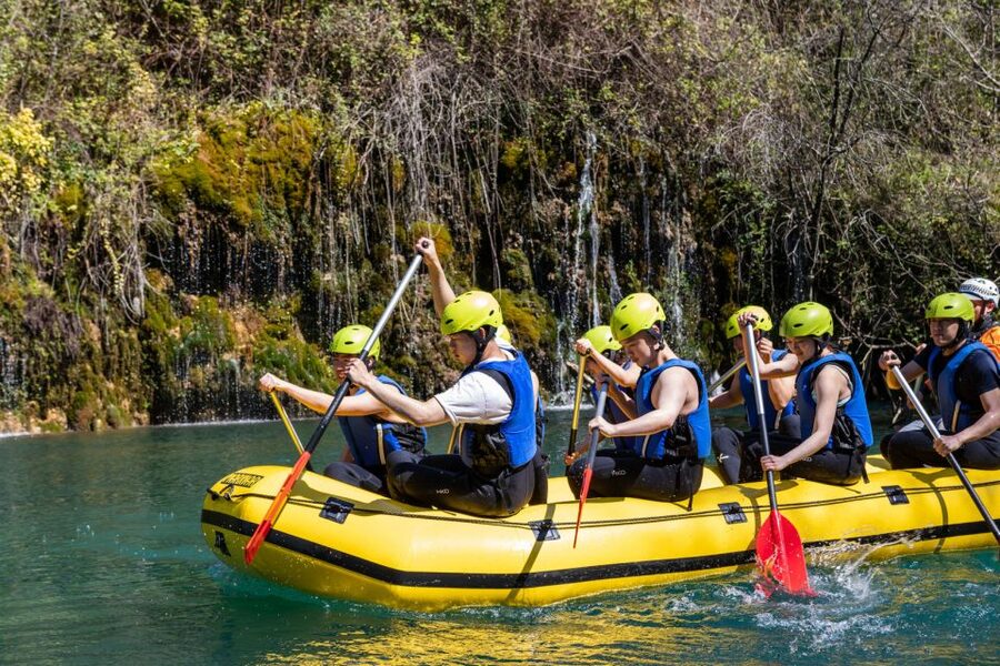Split: Cetina River Whitewater Raft Trip with Pickup Option - Cetina River rafting from Split: the 3-hour pace that works