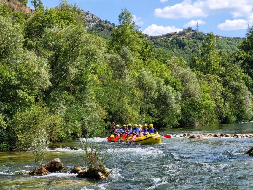 Split: Cetina River Whitewater Raft Trip with Pickup Option - On-river excitement: rapids, swims, and up to 5-meter jumps