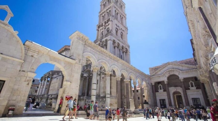 Split Day Trip - Arriving in Split: Instant Old-Town Energy