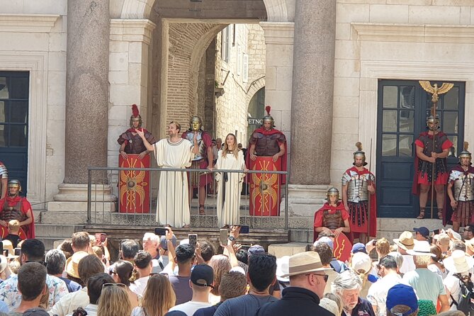 Split & Diocletian Palace Historical Walking Tour - The remaining Roman temple and the emperor’s entrance spaces