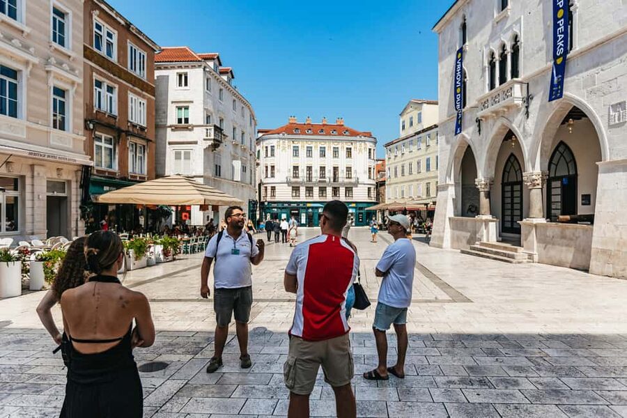 Split: Diocletian Palace & Old Town Guided Walking Tour - St. Domnius Cathedral and the bell tower for instant city views