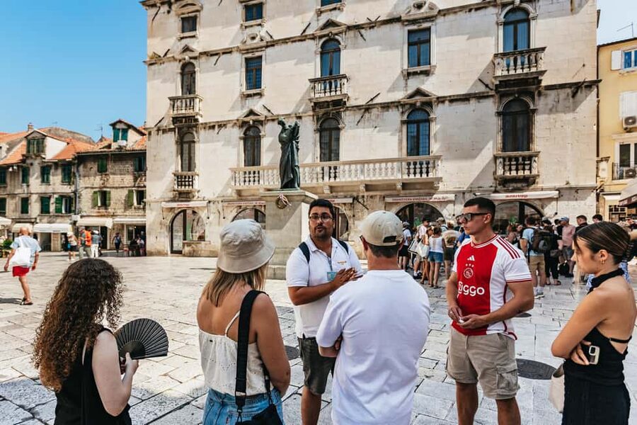 Split: Diocletian Palace & Old Town Guided Walking Tour - Fruit Square, Town Hall, and the Benedictine detail you might miss