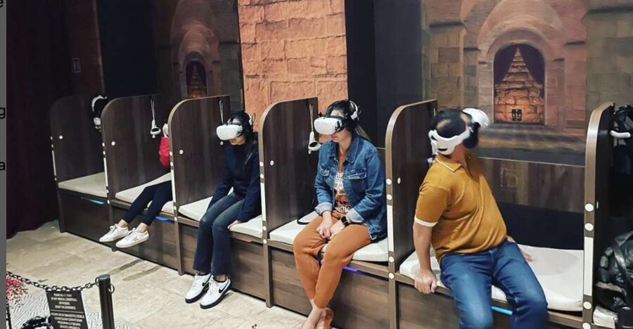 Split: Diocletian's Palace Virtual Reality Experience - Inside the experience, from headset to palace recreation