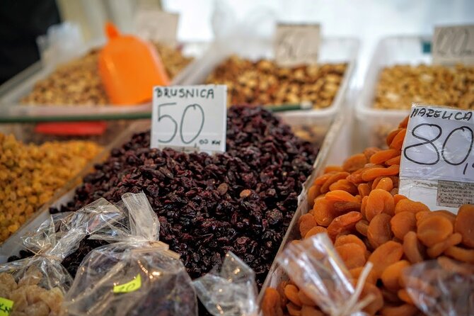 Split: Food Tasting Small Group Tour - Food Included - Split Fish Market: Adriatic seafood shopping with smart recommendations