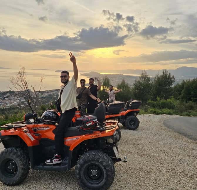 SPLIT: Guided ATV Tour Gornja Podstrana & Horses - Stop-by-stop: from Advent u Podstrani up the mountain and back