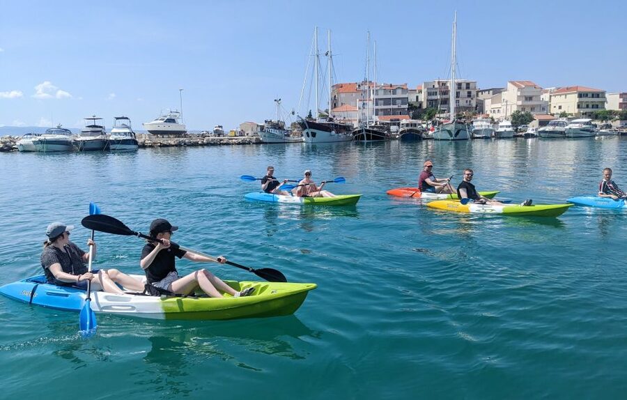 Split: Guided Kayak Adventure Tour - From Hotel Briig to Stobreč: getting on the water without stress