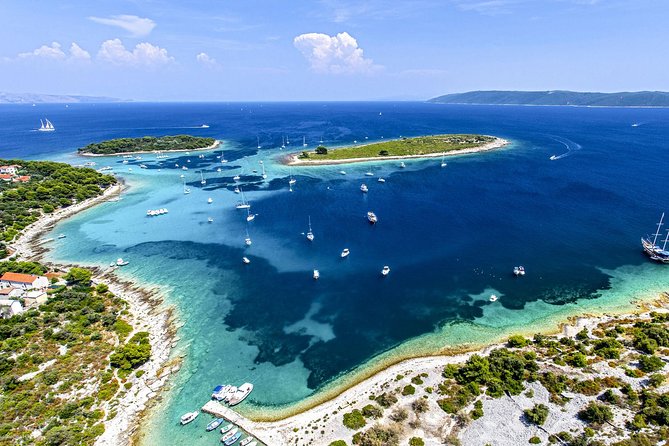Split: Half-Day Blue Lagoon, Čiovo and Trogir Boat Tour - Okrug Gornji on Čiovo: Beach Breaks and Bar Time