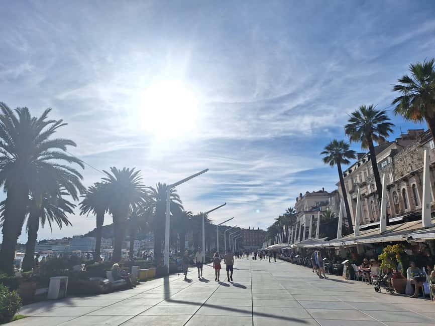 Split: History Walking Tour of the Old Town - Diocletian’s cellars: the cool part of the palace and the loudest stories