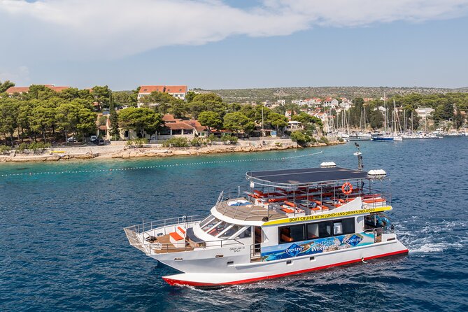 Split: Hvar, Brač, and Pakleni Cruise with Lunch and Drinks - A 10-hour island circuit: Pakleni, Hvar, and Brač