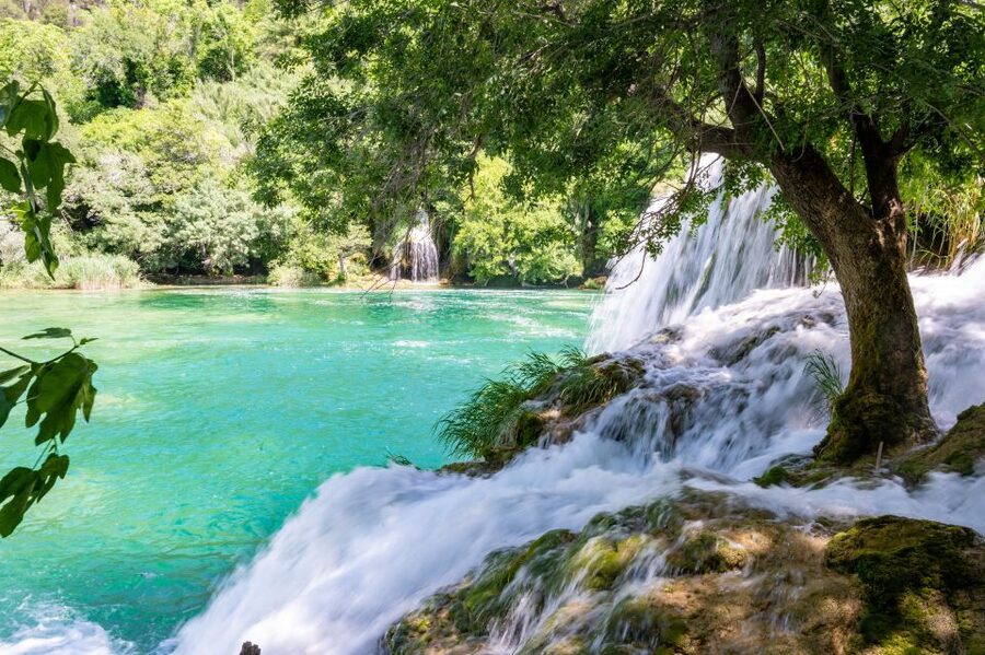 Split: Krka Waterfalls Guided Day Trip with Swim & Boat Tour - Entering Krka National Park (and How to Use Your Time)
