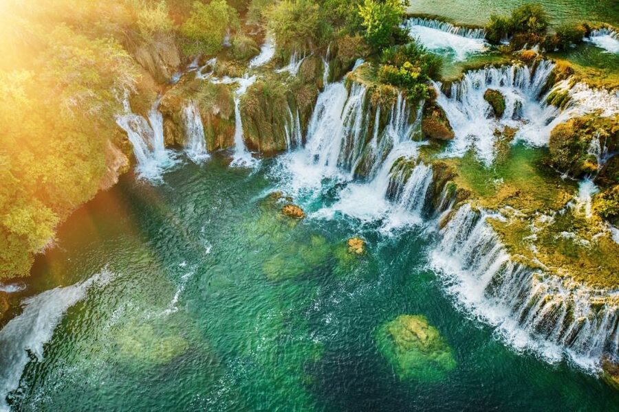 Split: Krka Waterfalls Trip with Boat Cruise and Swimming - What the included extras really cover