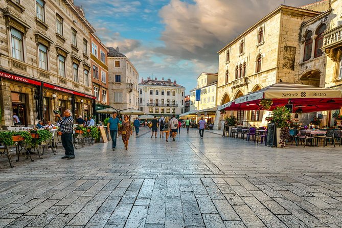 Split old town and Diocletian&rsquo;s Palace