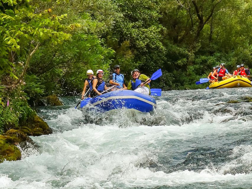 Split/Omiš: Cetina River Rafting with Cliff Jump & Swimming - Cliff Jumping: 3 Meters or 6 Meters, and How to Choose