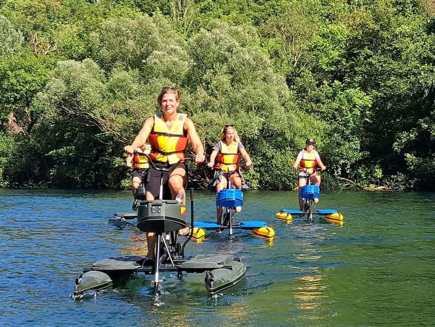 Split/Omiš: Cetina River Water Bike Safari - Key highlights before you ride