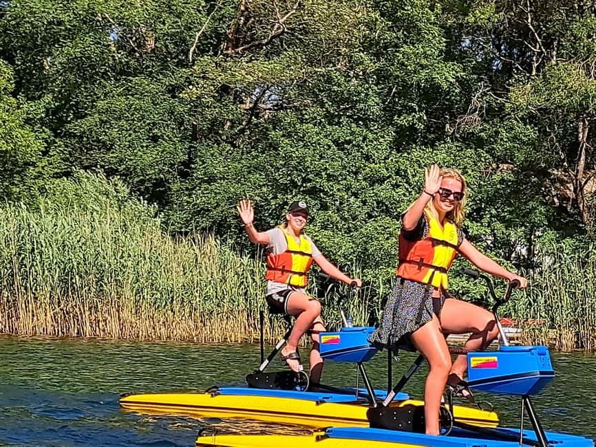 Split/Omiš: Cetina River Water Bike Safari - Dino and Ivan: Why the Support Crew Makes the Difference