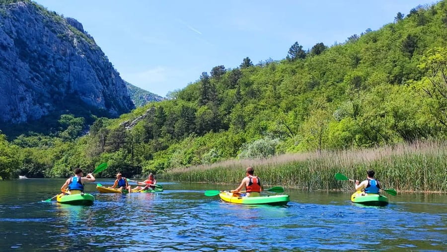 Split/Omiš - Guided Kayaking & Snorkeling Tour Cetina River - Meeting Near Pojišanska ul. 3, Then Getting Moving Quickly