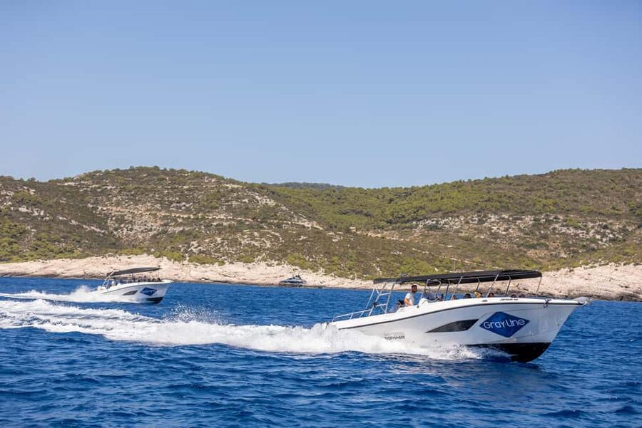 Split or Trogir: Blue Cave, Vis, and Hvar Speedboat Day Trip - Hvar Town Walk and Fortress Views: The Perfect Finale