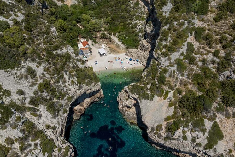 Split or Trogir: Blue Cave, Vis, and Hvar Speedboat Tour - Split or Trogir departure: picking the right start