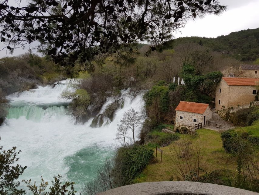 Split or Trogir: Krka Waterfalls & Wine and Food tasting - Šibenik stop: a needed break from pure nature