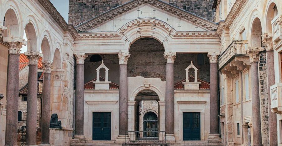 Split: Palace & Old Town Private Walking Tour-Entrance incl. - The Peristyle: where Diocletian presented himself