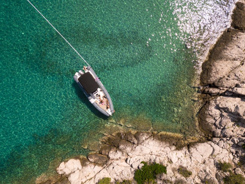 Split: Private Full Day Boat Trip to Blue Lagoon and Trogir - Sailing back to Split: sunset, sea breeze, and dolphin odds