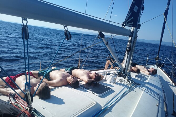 Split: PRIVATE Full-Day Sail Yacht Cruise - Per group (up to 12)! - Solta swimming stops: bays chosen by weather