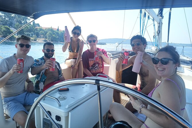 Split: PRIVATE Full-Day Sail Yacht Cruise - Per group (up to 12)! - Lunch and music on board: making it feel like your day