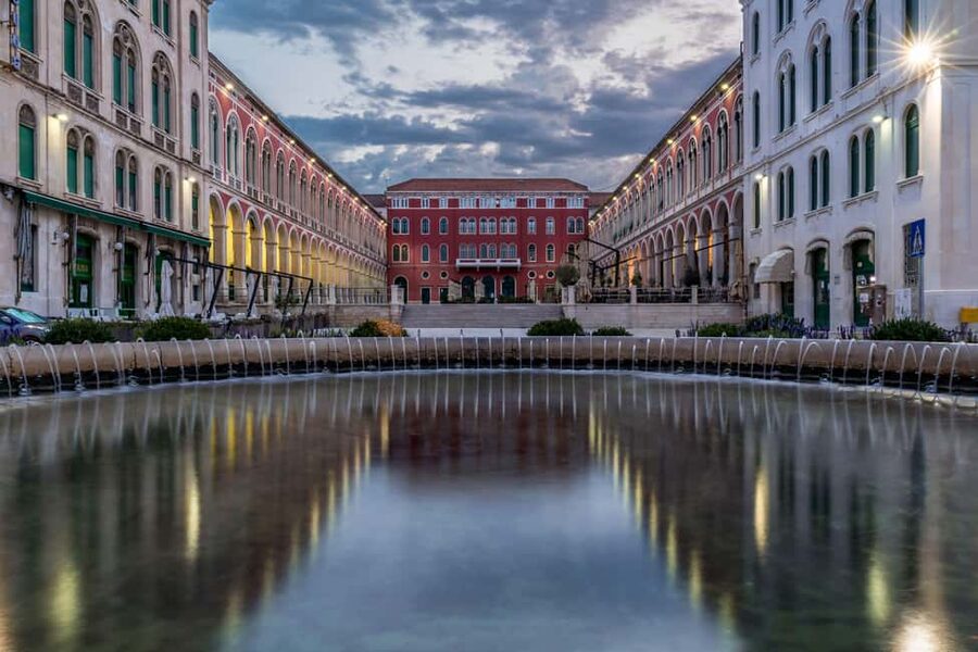 Split: Private Walking Tour and Diocletian's Palace - Golden Gate: your first clue that Split was built to defend itself
