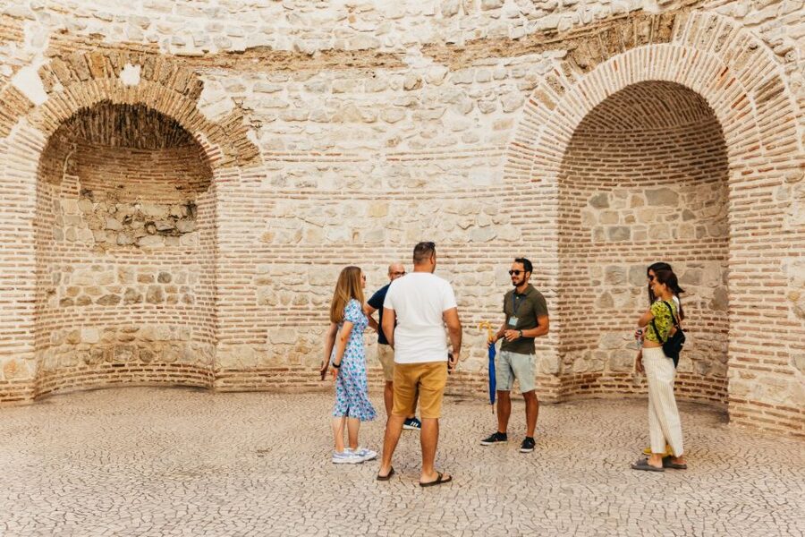 Split: Private Walking Tour with Diocletian's Palace - People’s Square, Fish Market Energy, and the Riva Harbor Promenade