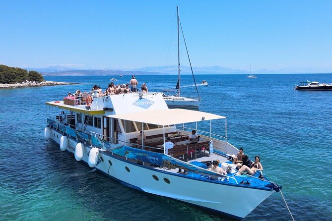 Split Riviera Panoramic Sunset Cruise with Summer Vibes on Boat - Stop 2, Marjan Park’s Pine Forest From the Water