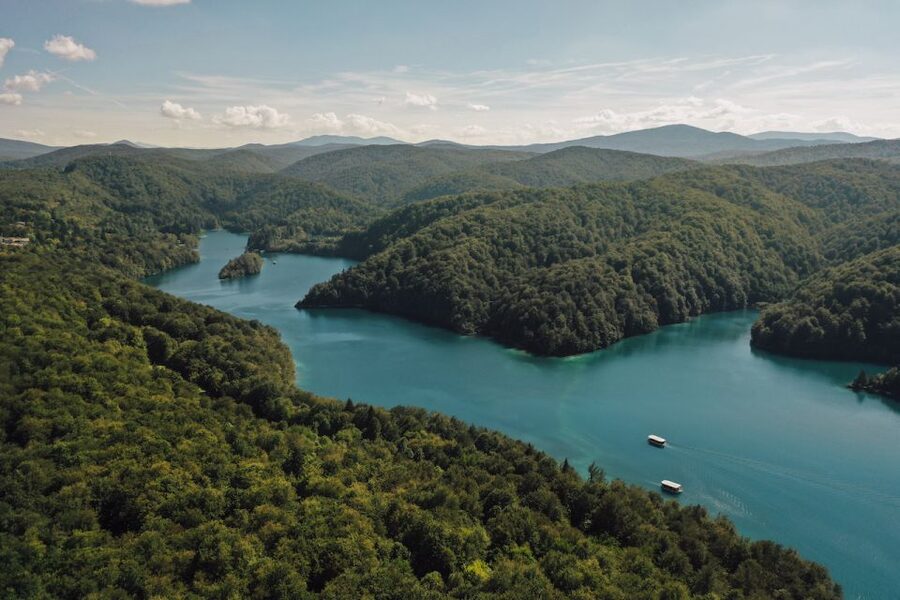 Split: Self-Guided Plitvice Lakes Day Tour with Boat Ride - The coach drive to Plitvice: scenery plus useful commentary