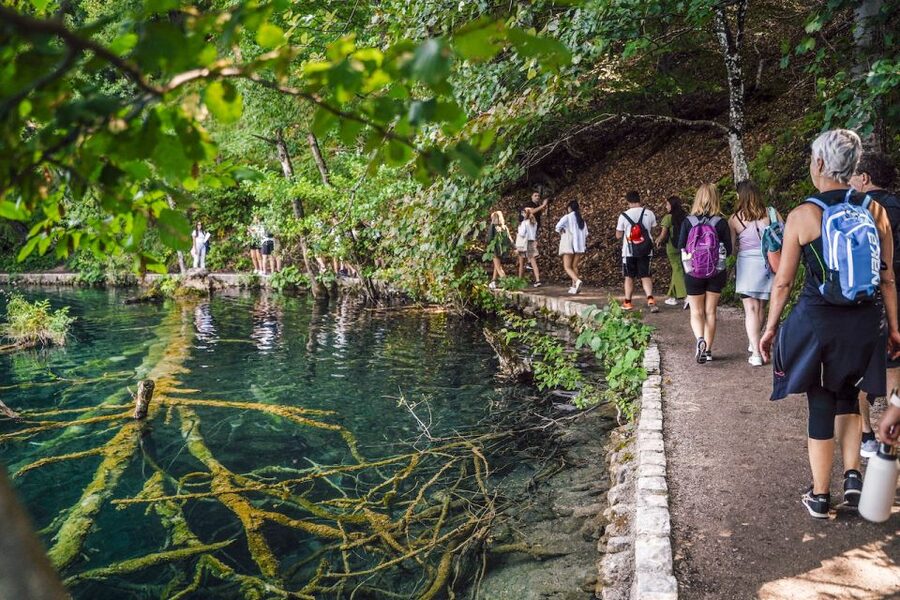 Split: Self-Guided Plitvice Lakes Day Tour with Boat Ride - Entering Plitvice: wooden paths, waterfalls, and time to choose your pace