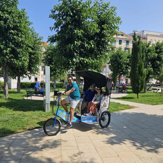 Split Tour in Private Electric Rickshaw - Poljud Stadium for the Modern Split Angle