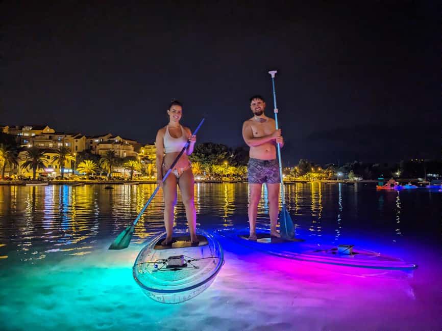 Split: Transparent SUP night Glow tour - Key things to know before your Split Glow SUP