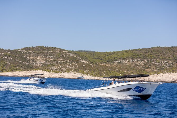 Split/Trogir: Blue Cave, Vis, and Hvar Speedboat Day Tour - Stiniva Cove: dramatic cliffs, a hidden feel, and swim time that matters