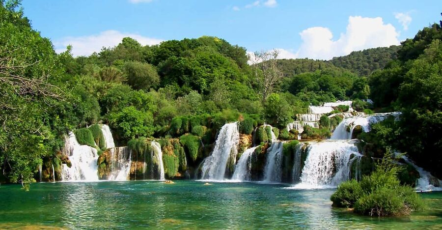 Split/Trogir: Krka National Park Day Trip & Boat to Skradin - Skradin time: swim break, beach time, and where the day loosens up