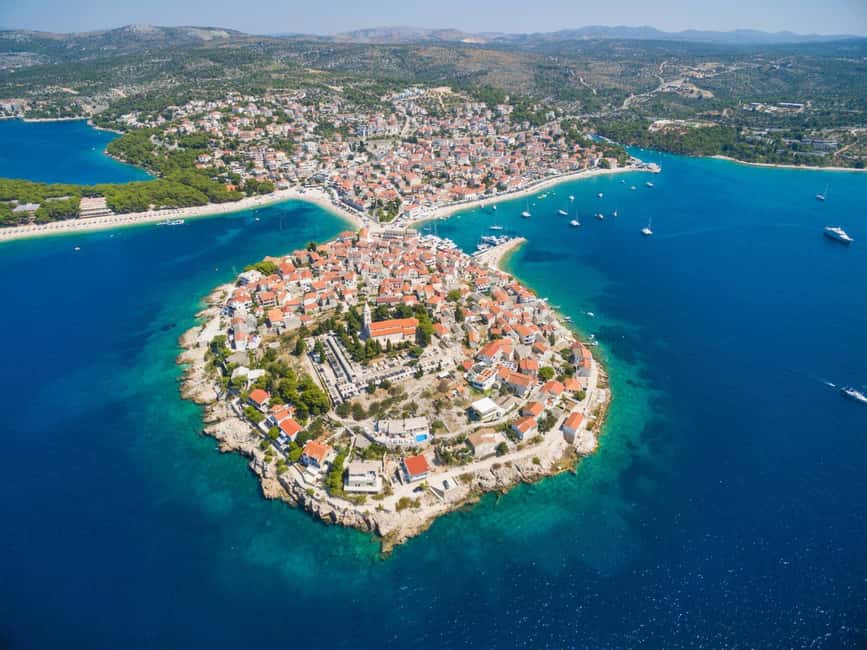 Split & Trogir: Krka Waterfalls & Swimming in Primošten - Primošten: Medieval Town, Beach Time, and UNESCO-Nominated Vines