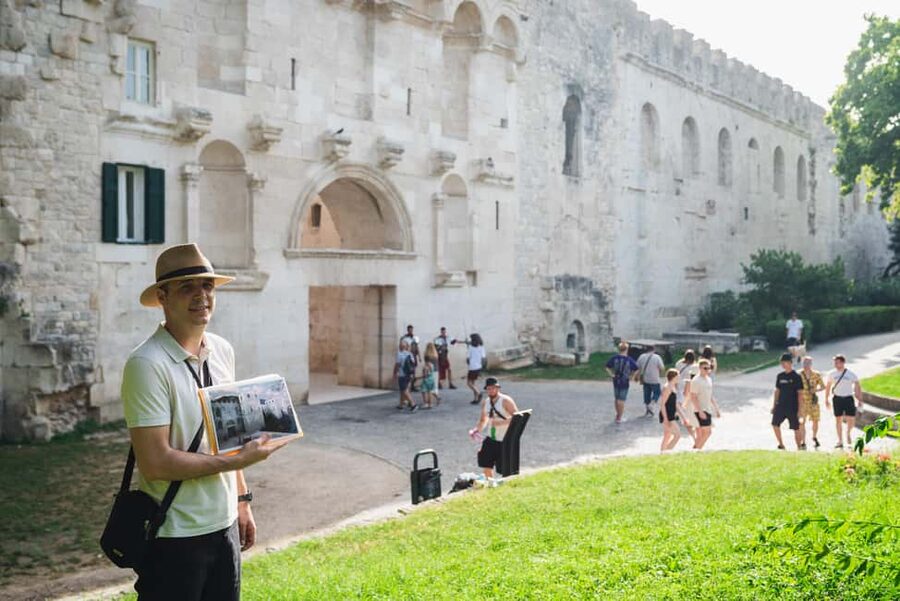 Split: Walking tour of Split with a 'Magister' of History - Meet Toni Šare at the Bronze Gate, right where Split begins