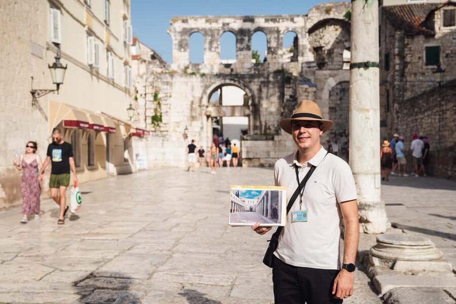 Split: Walking tour of Split with a 'Magister' of History - The Bronze Gate to the Cellars: history you can almost touch