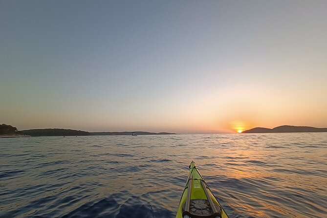 Sunset Kayak Tour in Hvar Town, Croatia - Paddle Time Around Jerolim Island: Calm Effort, Big Sea Views