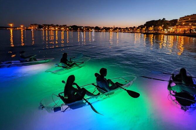 Transparent Kayak Glow Tour in Split - Stop 1 in Split: a quick start before the water