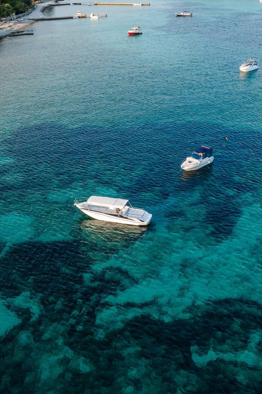 TROGIR: Blue Lagoon & 3 Islands Half-day Speedboat tour - The cruise between islands: panoramic views that actually feel worth it