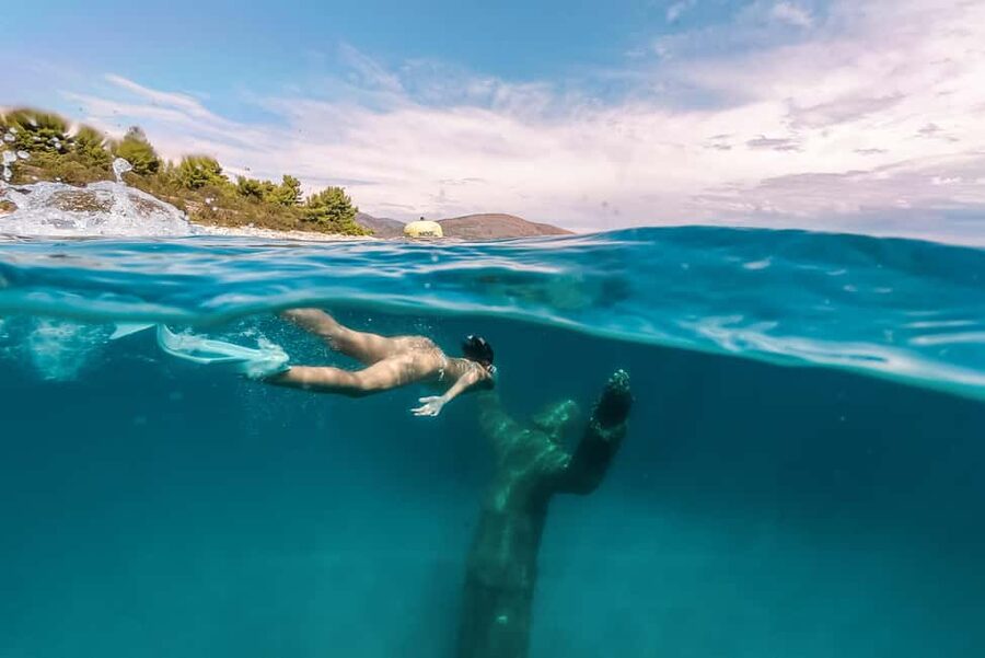 Trogir: Boat tour to Unique underwater museum - A couple of realistic bumps to expect