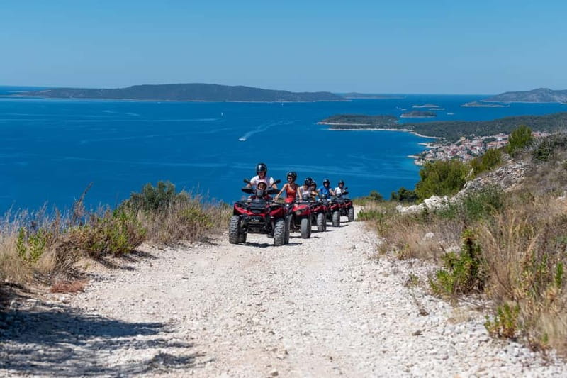 Trogir, Žedno: Čiovo Island 100% Off-Road Quad ATV Tour - The cliffside 16th-century monastery: where the tour turns from fun to memorable
